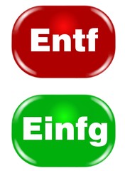 Illustration Buttons Entf Einfg