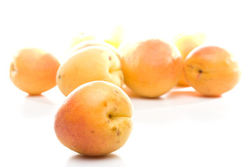 Fresh apricots