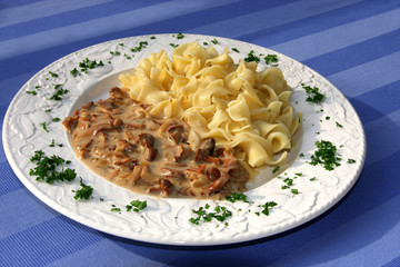 Pfifferlingrahmsoße