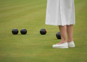A Game of Ladies Bowls