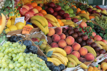 frutta al mercato
