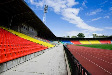 Raamstickers Stadion modern stadium