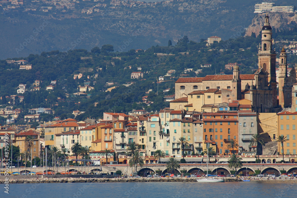 Sticker Vieux village de Menton