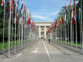 Fototapeta premium Genf-Palais des Nations 01