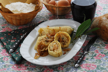 Strudel bollito di quark - Cucina della Carinzia - Austria
