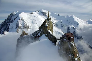 Printed kitchen splashbacks Mont Blanc Mont Blanc - König von Europa
