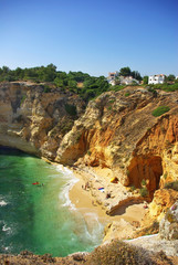 Beach of Paraí­so, Portugal.