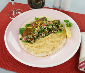 Middle Eastern Lamb Pita Bread