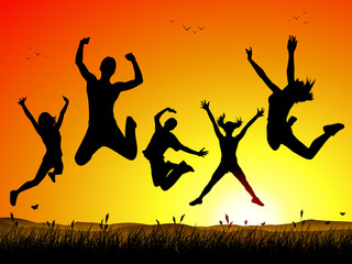 Jumping Friends