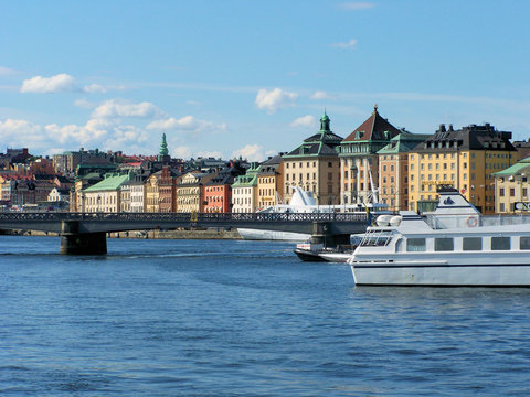 skyline of Stockholm