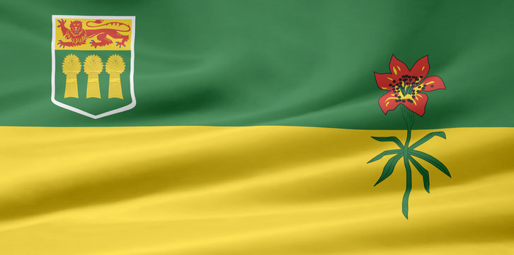 Saskatchewan Flagge