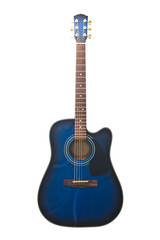 Classic guitar isolated on white