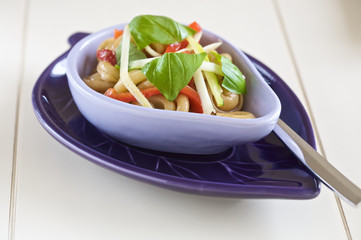 Fresh pasta salad