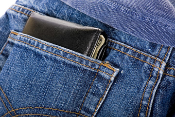 Wallet in back pocket