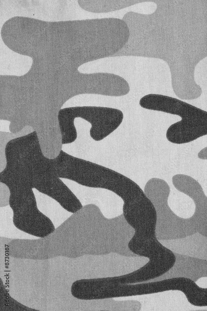 Poster grey camouflage pattern