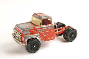 Red toy truck