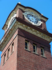 Fototapeta na wymiar Fire House Clock