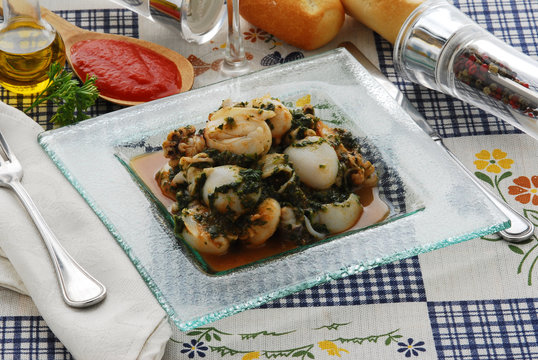 Seppie in zimino - Secondi di pesce Toscana