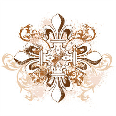 Obraz premium heraldry cross