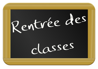 Ardoise de la rentrée des classes (détouré)