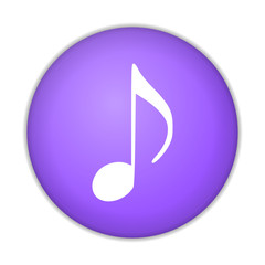 button music note