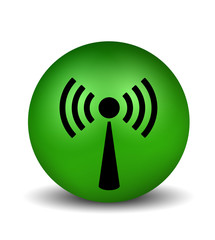 Radio Symbol - green