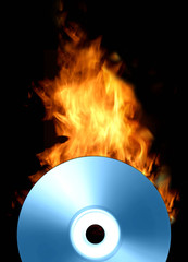 CD wird gebrannt - bitte warten!
