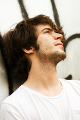 Fototapeta premium Young Man Dreaming