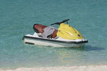 Yellow Jet Ski