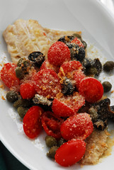 Filetto di baccala al forno - Secondi di pesce del Veneto