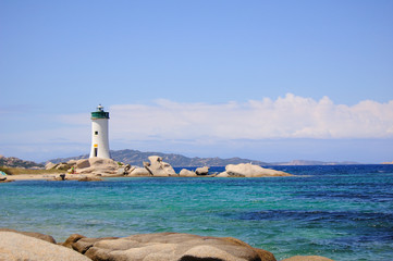 Lighthouse at coast