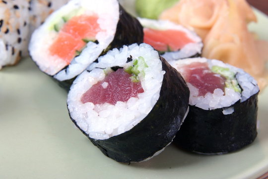 sushi close-up
