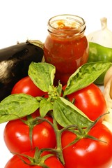 sauce tomate et ses ingrédients