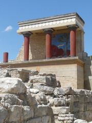 Entrée nord Cnossos