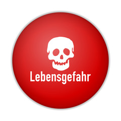 button lebensgefahr