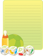 Card for a new born child