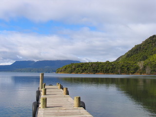 Lake And Wharf