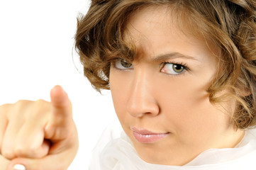 crossly girl shows on you