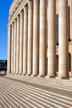 The Parliament building, Helsinki, Finland