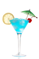 Blue Curacao cocktail