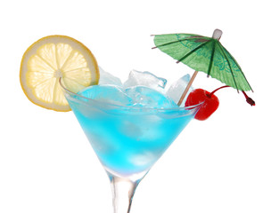 Blue Curacao cocktail