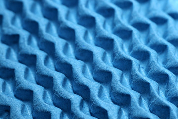 Blue paper zigzag texture