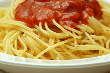 Piatto di spaghetti