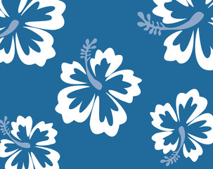 Hawaii flowers blu