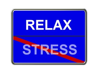 relax - stress