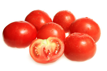 Fresh red tomato