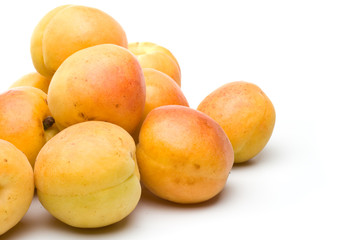 Fresh apricots