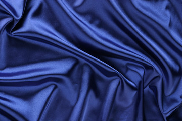 blue silk