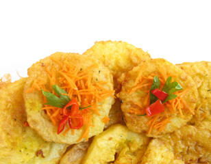 Pumpkin marrow vegetable Squash fried with carrot