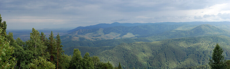 Obraz premium Mountain panorama